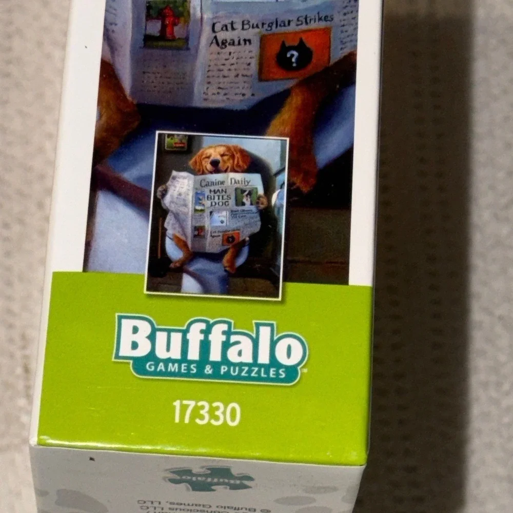Buffalo Games Dog Days Dog Gone Funny 750 Piece Jigsaw Puzzle Lucia Heffernan